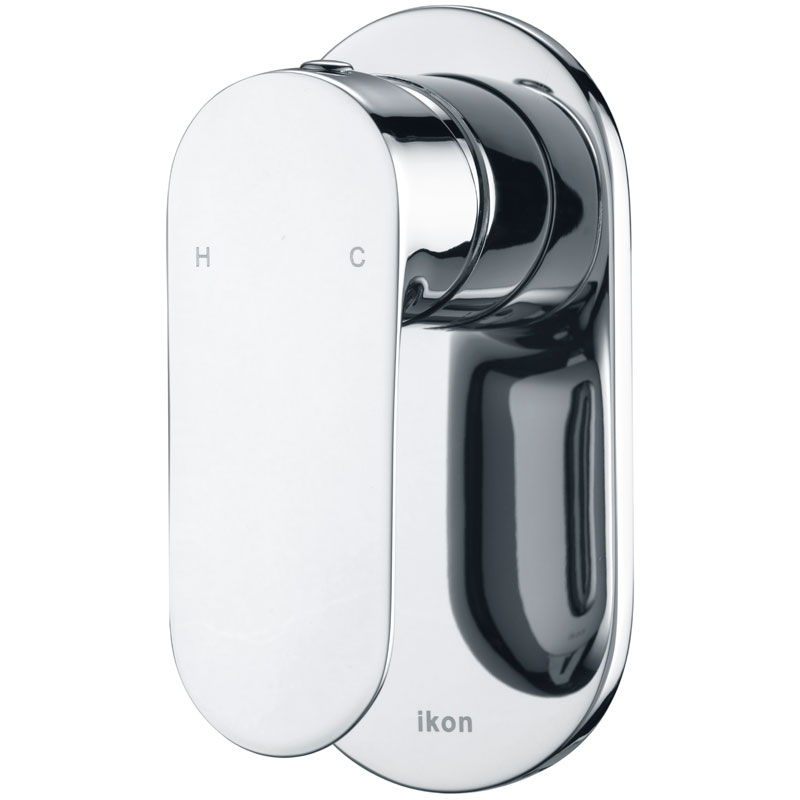 Ikon | Banda Round Chrome Wall Mixer