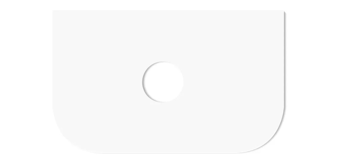 Pure White Stone Top