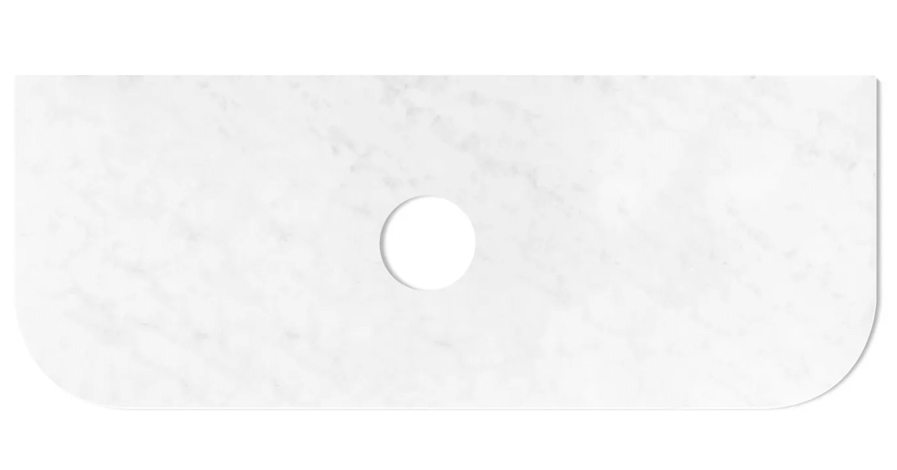 Cloudy Carrara Stone Top 20mm