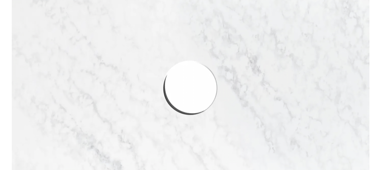 Cloudy Carrara Stone Top 20mm