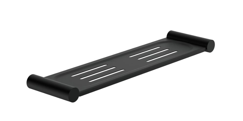 Nero | New Mecca Matte Black Metal Shower Shelf