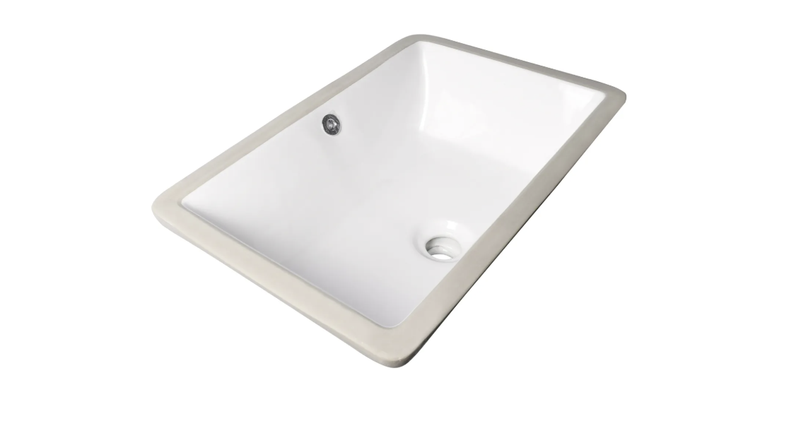 Otti Australia | Undermount Square Gloss White Basin 505mm