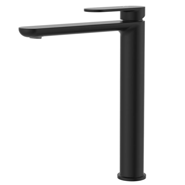 Empire | Matte Black Slim Cold Start Tall Basin Mixer