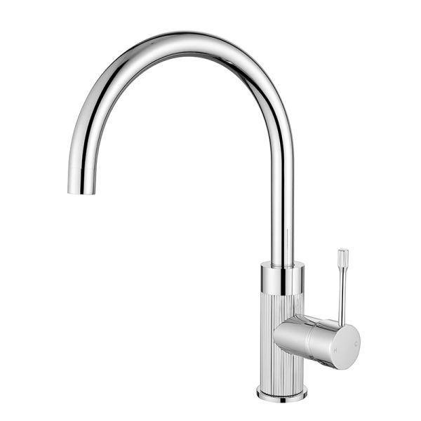 Linear Fluted | Chrome Sink Mixer