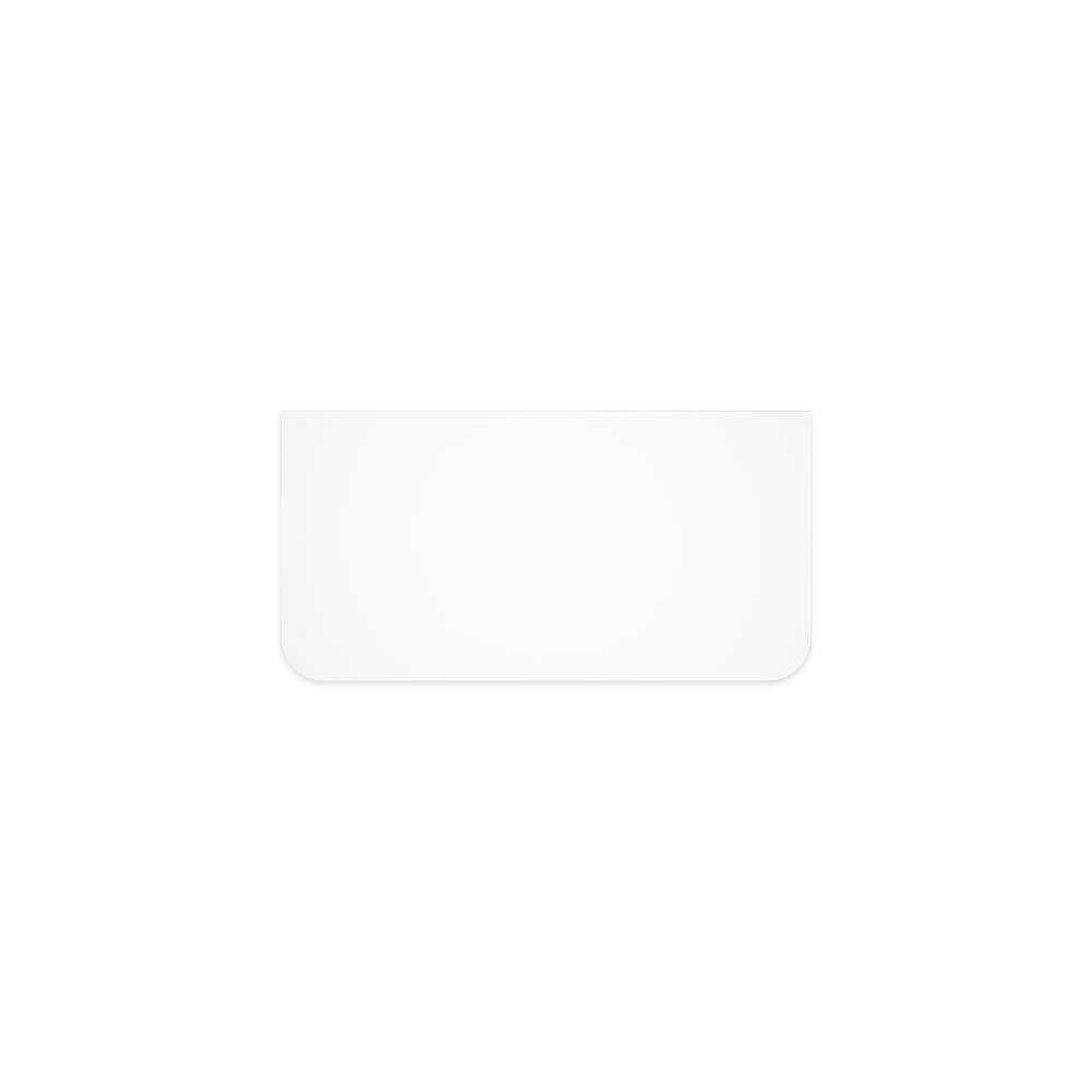 Pure White Solid Surface Top